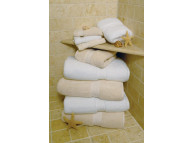 35" x 70" Oasis® White 22.5 lb. Hotel Bath Sheet